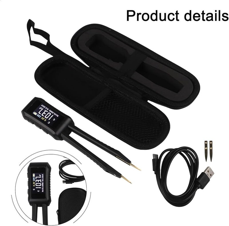 ZT MD1 LCR Tweezer Meter Automatic Component Identification High Precision Portable Electronic Tester - Image 2